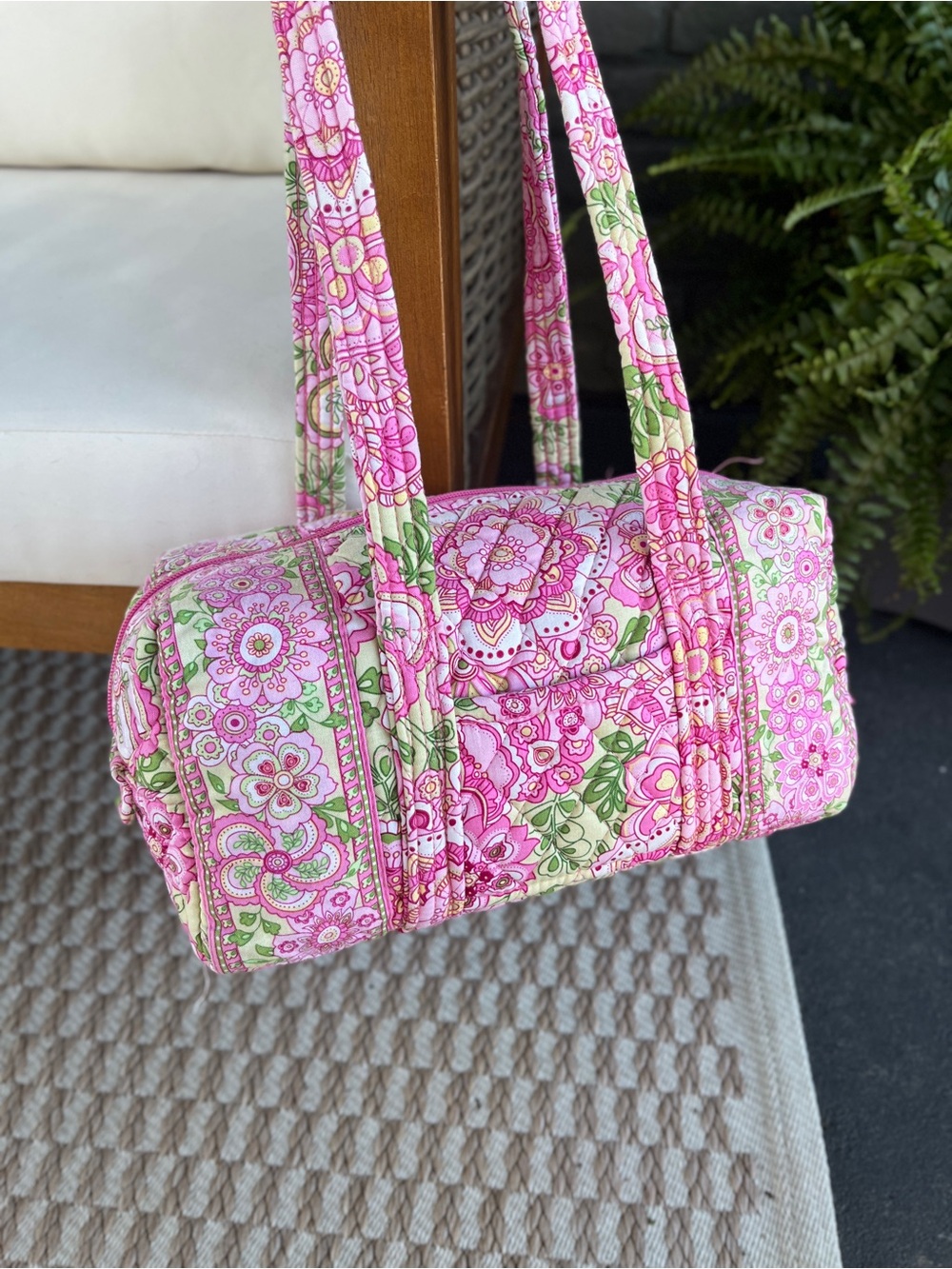 Vera Bradley Petal Pink 100 Handbag